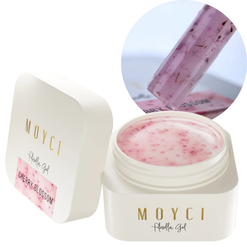 MOYCI Żel Budujący Do Paznokci Z Kwiatkami Gel Florella 30ml CHERRY BLOSSOM