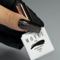 MOYCI Top Hybrydowy MEOWGNETIC Lakier nabłyszczający NO WIPE 6ml – ONYX