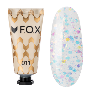 F.O.X Brokatowy Akrylożel Poly Gel Nano 011 15 ml