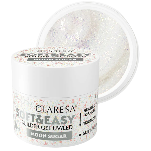 Claresa Żel Budujący Soft&Easy Moon Sugar 45g
