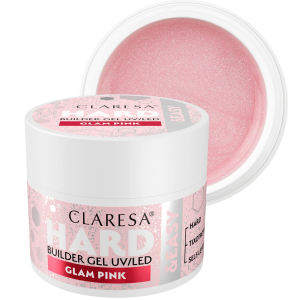 Claresa Hard&Easy Żel Budujący Do Paznokci GLAM PINK 45 g