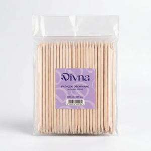 DIVNA Patyczki Drewniane 9 cm / 100 szt.