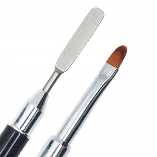 Pędzelek Okrągły + Łopatka do Akrylożelu