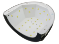 Lampa UV/LED 24/48W Czarna