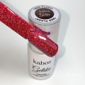 KABOS GELIKE LAKIER HYBRYDOWY RED FLASH - 5ML CZERWONY BROKATOWY