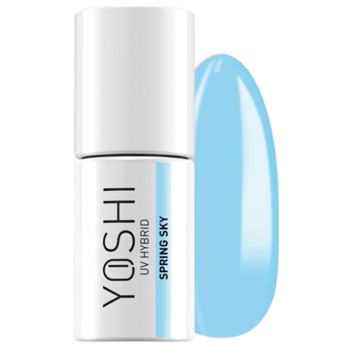 YOSHI LAKIER HYBRYDOWY SPRING SKY 826 - 6ML PASTELOWY NIEBIESKI
