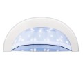 LAMPA DO PAZNOKCI HYBRYD ŻELU Q1 UV LED 48W Z LUSTRZANYM DNEM