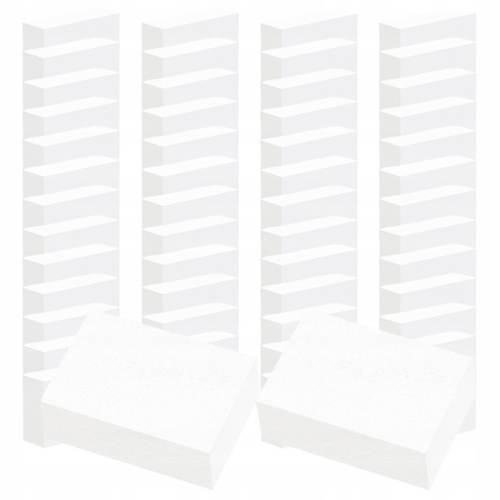 STALEKS 50x POLERKA DWUSTRONNA PROSTOKĄTNA MINI BLOK DO PAZNOKCI 100/180